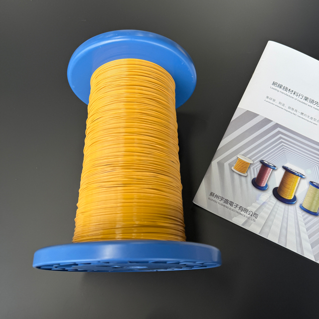 Dây cách điện ba polyester màu vàng cho các kết nối điện đáng tin cậy