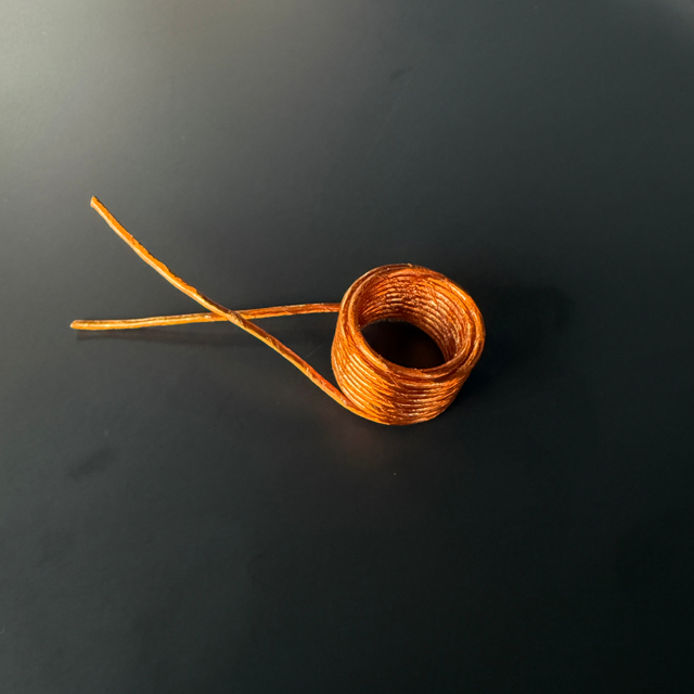 Cuộn dây tự dính chịu nhiệt vàng cho máy biến áp